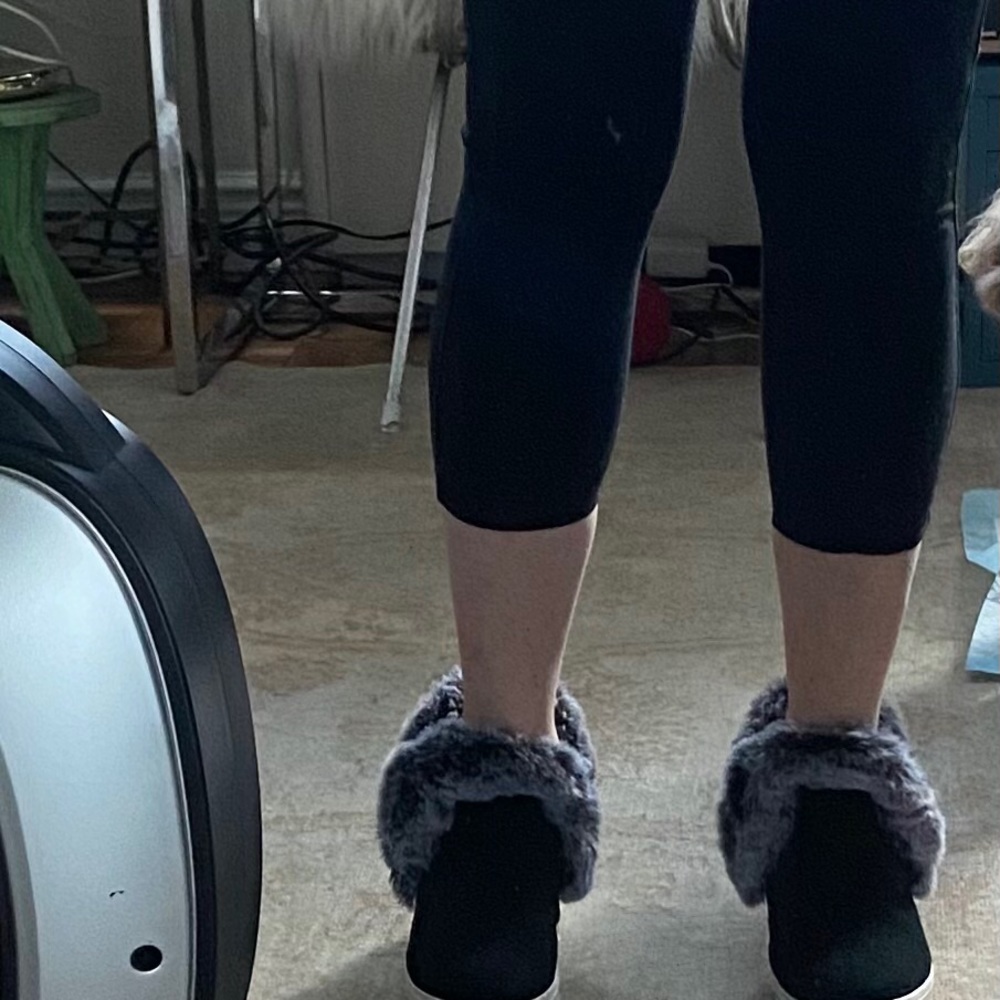 J/Slides Sean Boot Black Weatherproof Suede - image 8